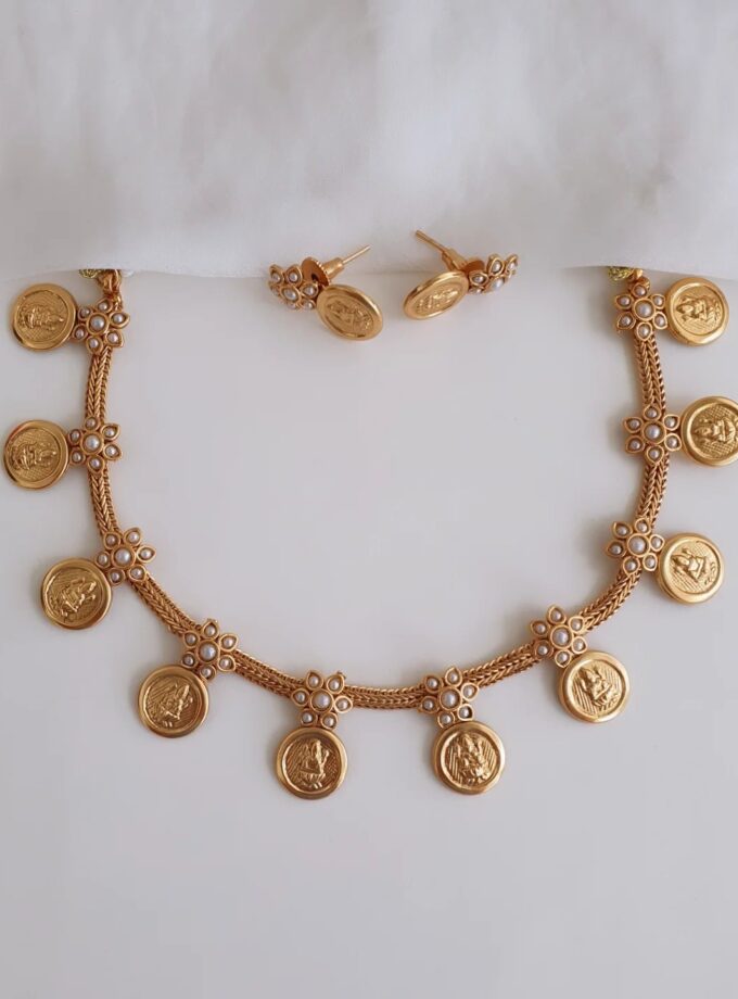 NECKLACE-A1075 PEARL