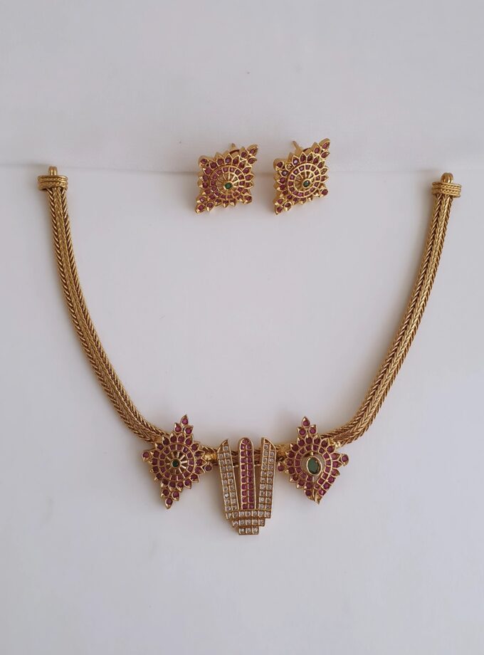 NECKLACE AD STONE-A1235