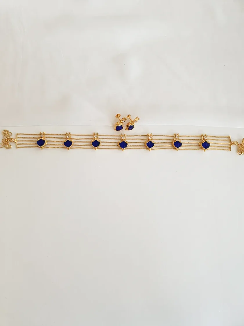PALAKA CHOKER-A1487 BLUE
