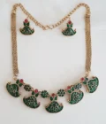 NECKLACE-A1489 GREEN
