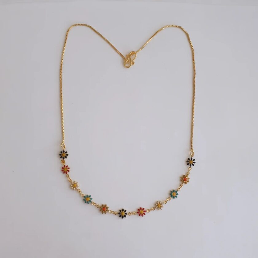 DAISY NECKLACE-A1751 MULTI