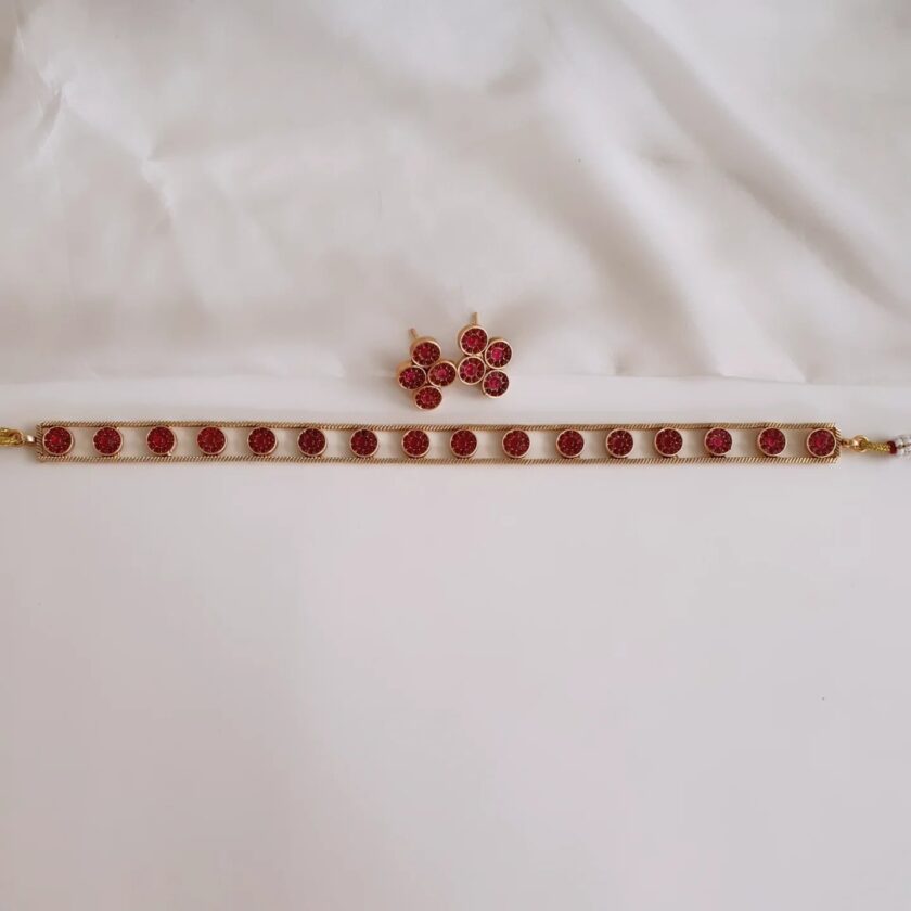 CHOKER-A1792 RUBY