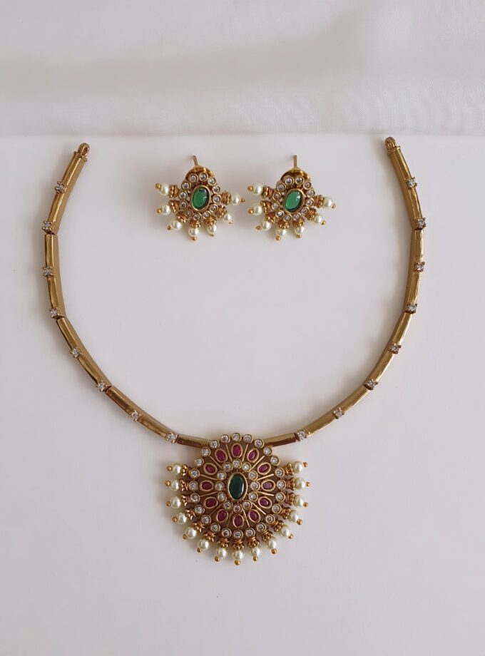 NECKLACE AD STONE-A1822
