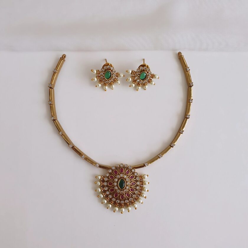 NECKLACE AD STONE-A1822