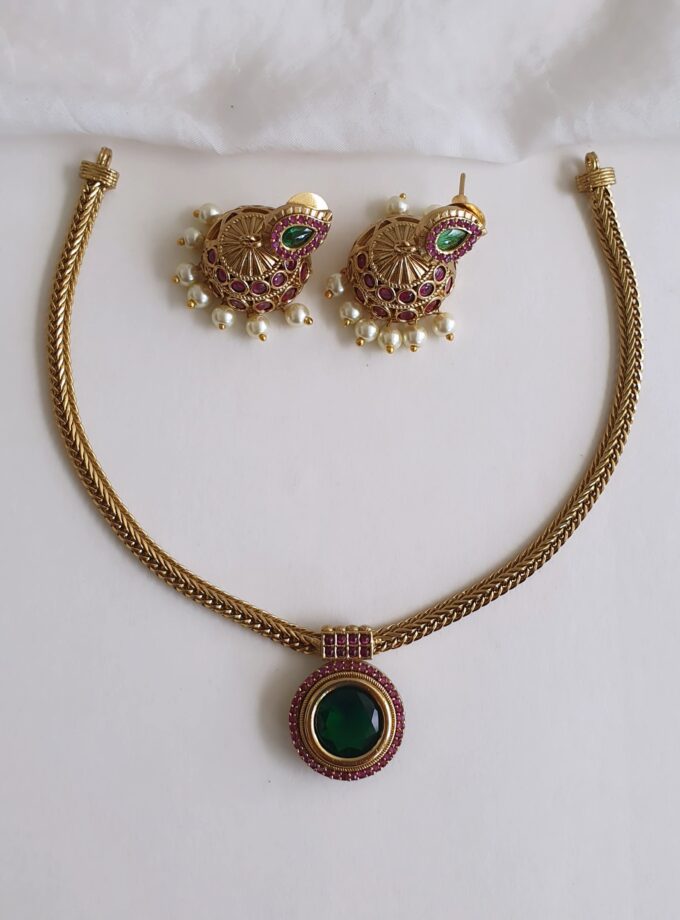 NECKLACE AD STONE-A1936