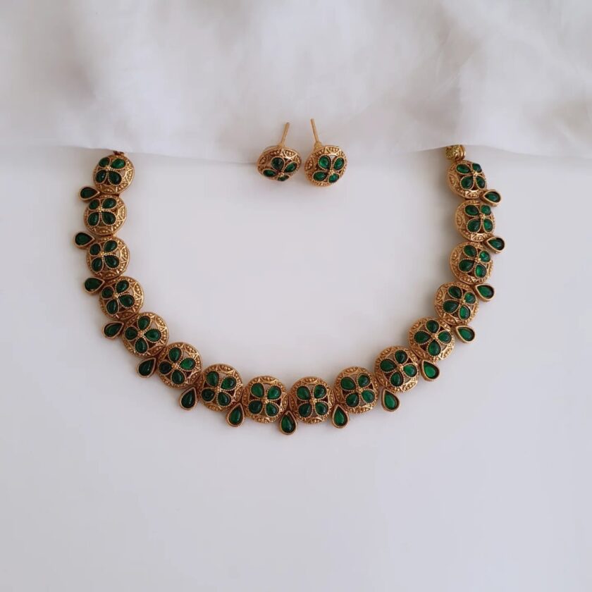 NECKLACE-A2050 GREEN
