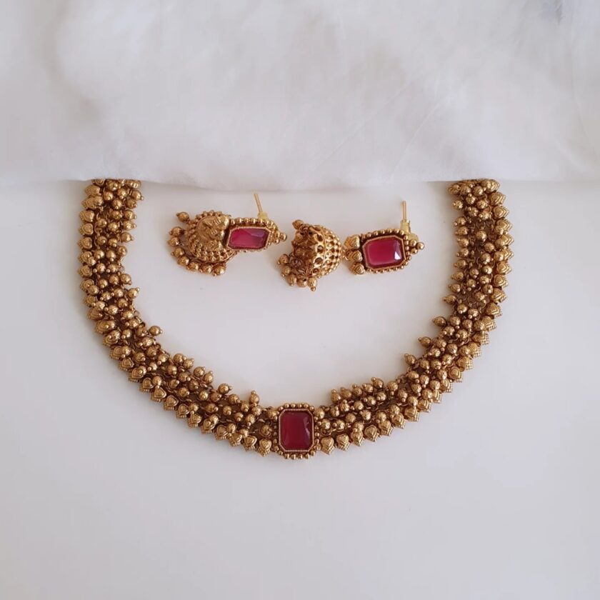 NECKLACE-A2078 GOLD