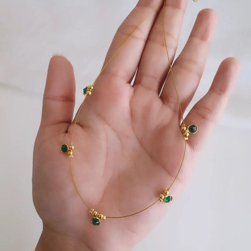 INVISIBLE CHAIN-A2303 GREEN
