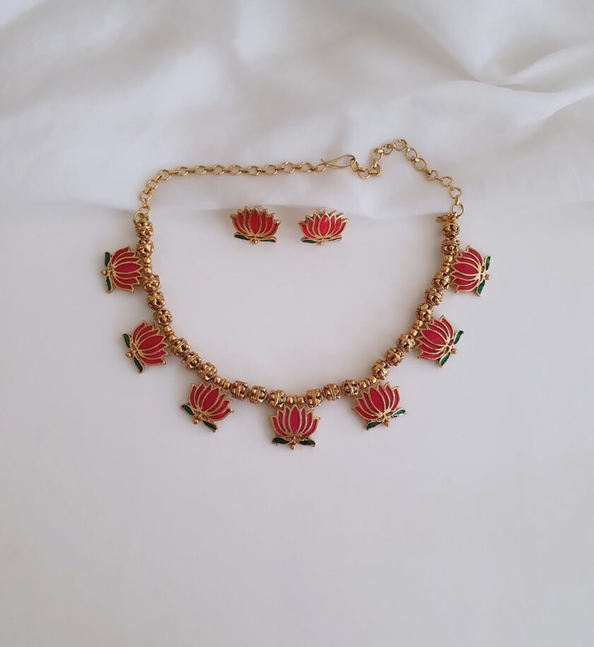 NECKLACE LOTUS-A2314