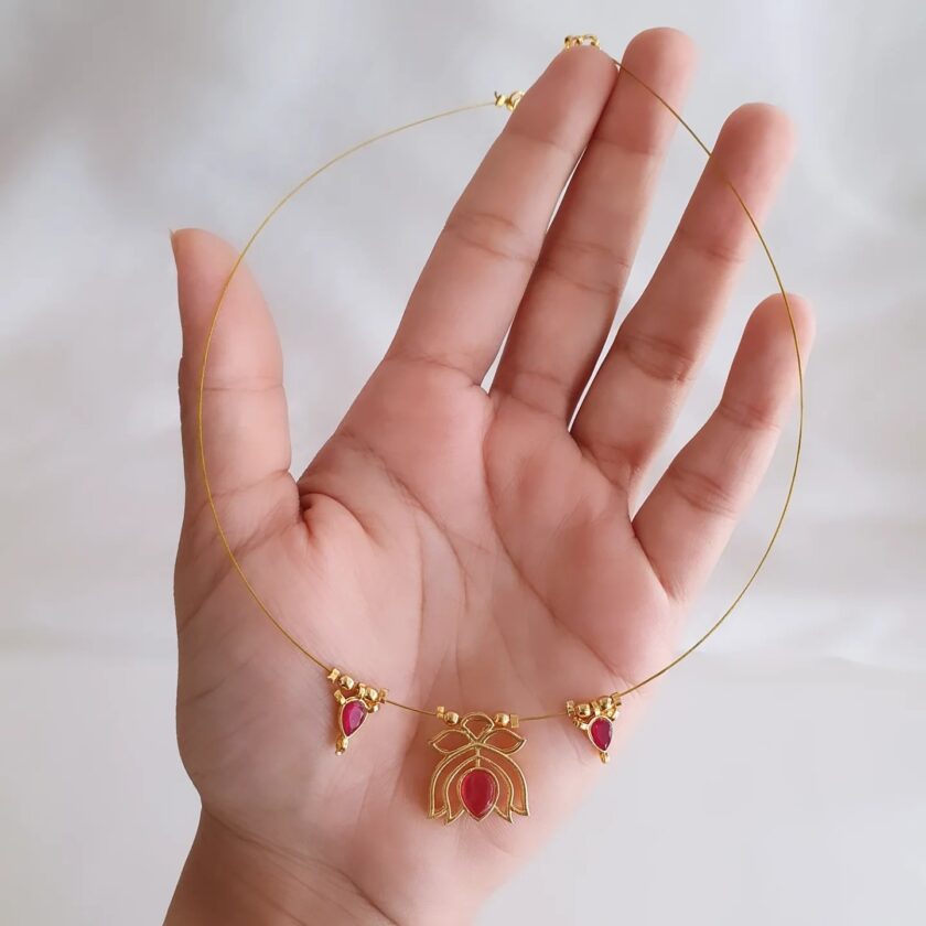 INVISIBLE CHAIN-A2319 RUBY