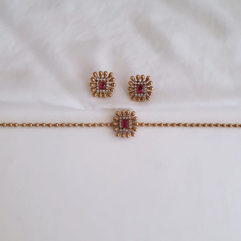 CHOKER-A2324 RUBY