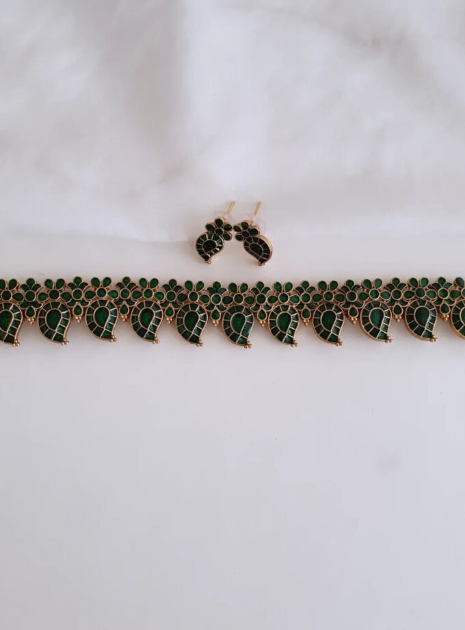 CHOKER-A2333 GREEN