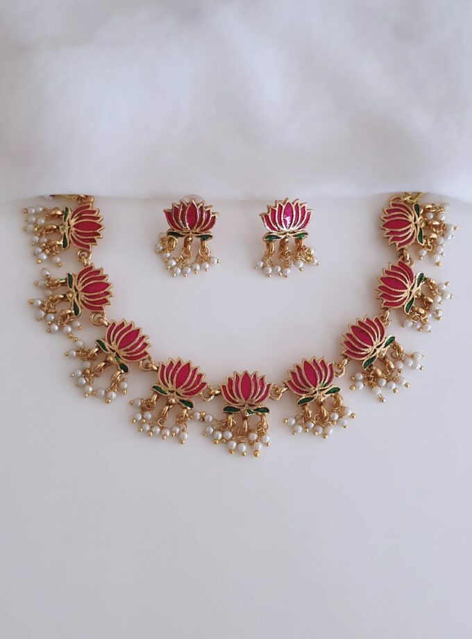 NECKLACE LOTUS-A2358
