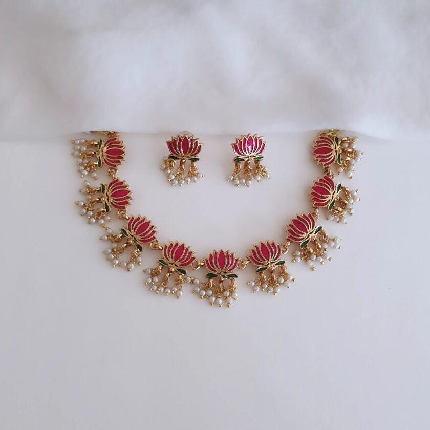 NECKLACE LOTUS-A2358