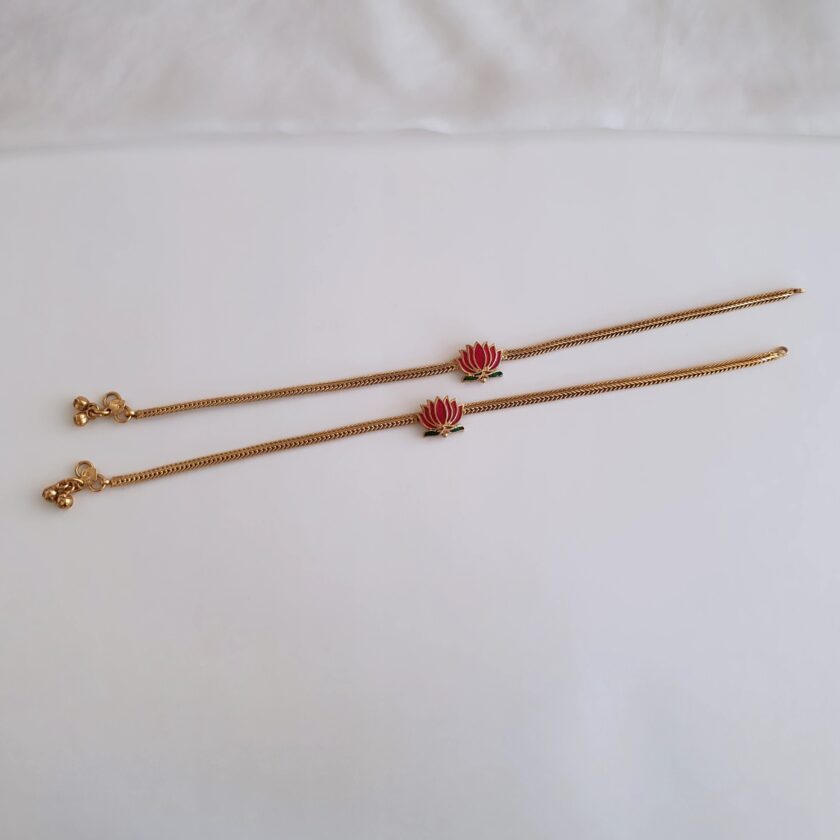 ANKLET LOTUS-A2364(10.5 inches)