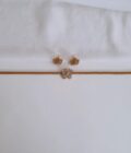 CHOKER AD STONE BUTTERFLY-A2384 WHITE