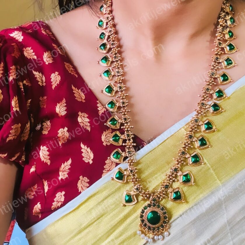 LONG HAARAM PALAKA-A1817 GREEN - Image 2