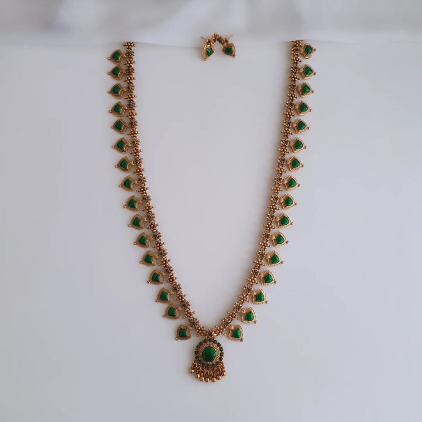 LONG HAARAM PALAKA-A1817 GREEN