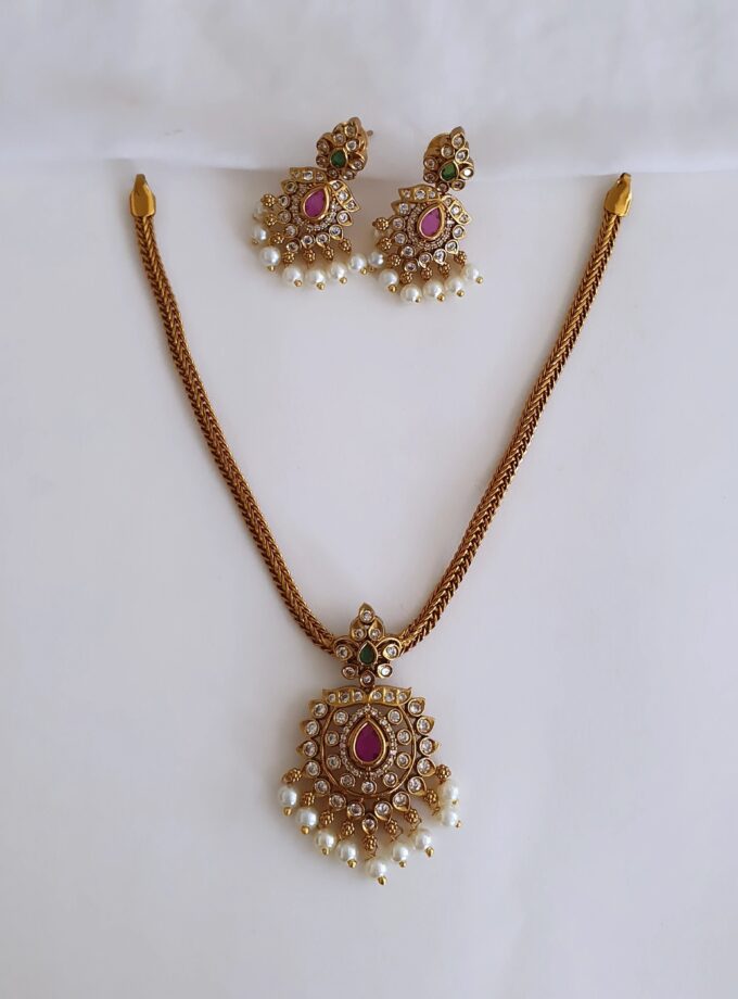 NECKLACE AD STONE-A2421