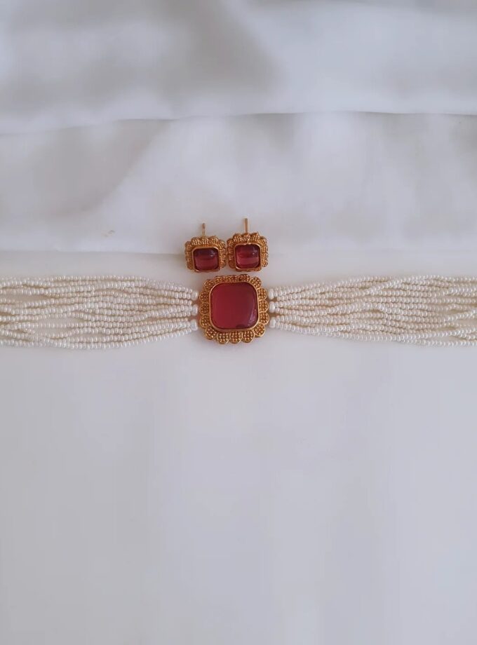 CHOKER-A1957 RUBY