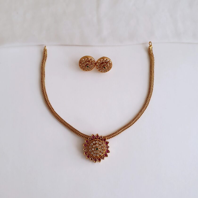 AD STONE NECKLACE(R)-A2488