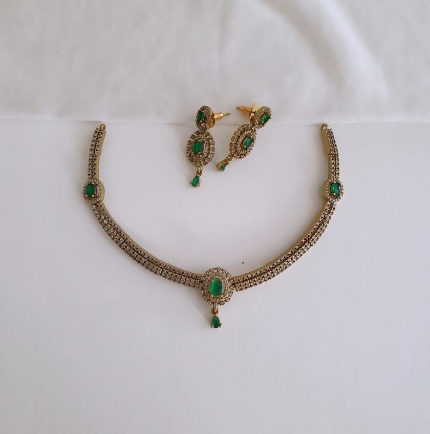 AD STONE NECKLACE(R)-A2496