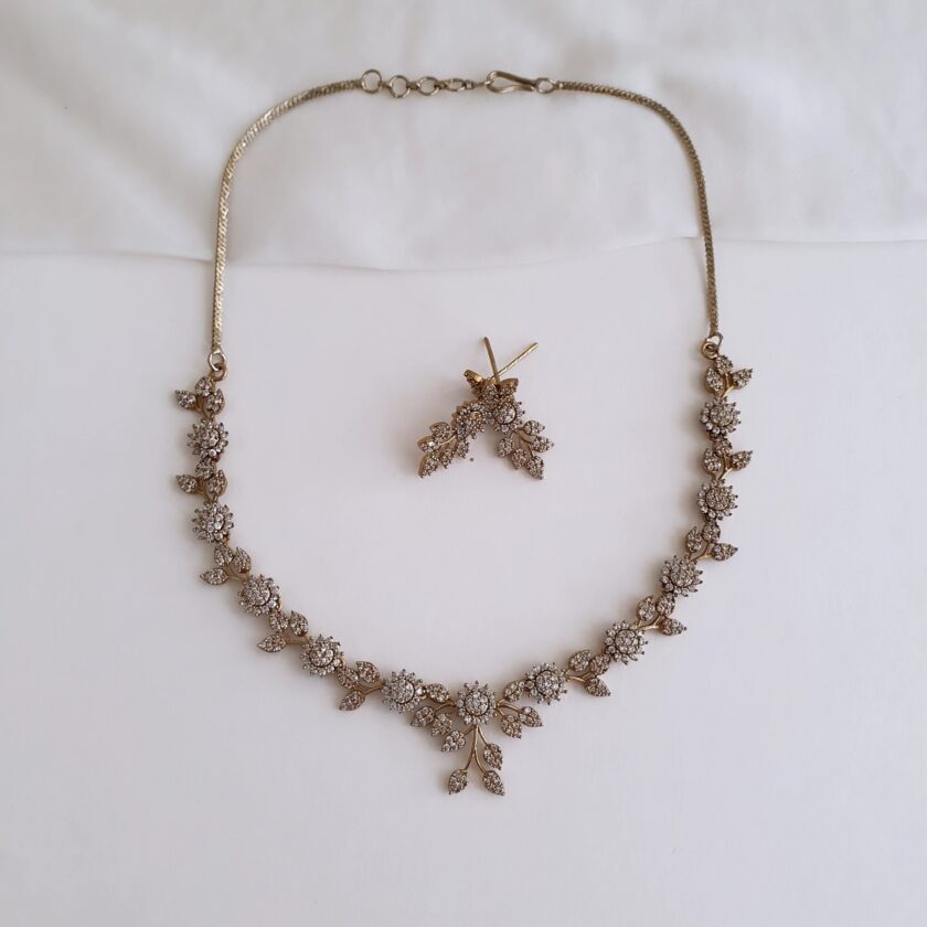 AD STONE NECKLACE PREMIUM(T)-A2503