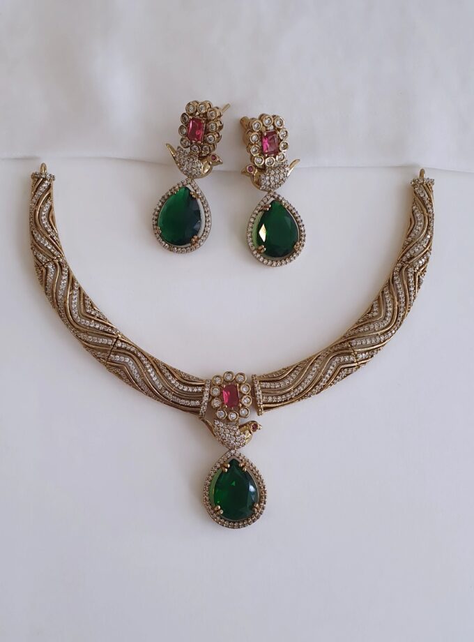 AD STONE NECKLACE-2538