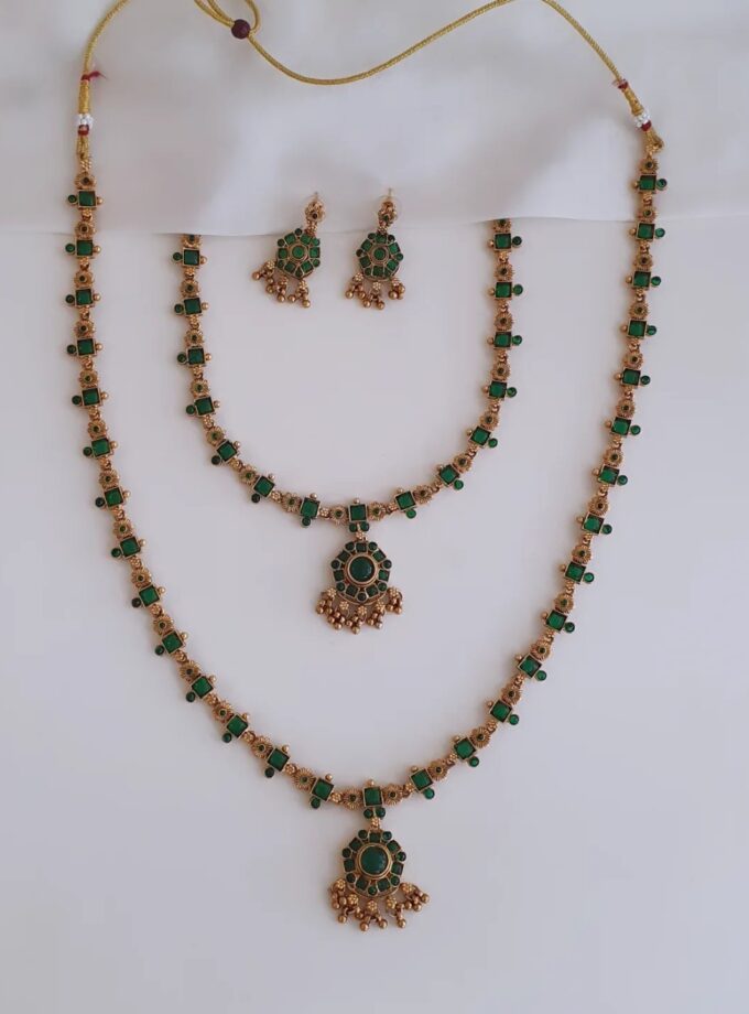 WEDDING SET-A2549 GREEN