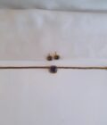 CHOKER AD STONE-A2464 PURPLE