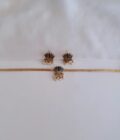 CHOKER LOTUS-A2568 BLUE