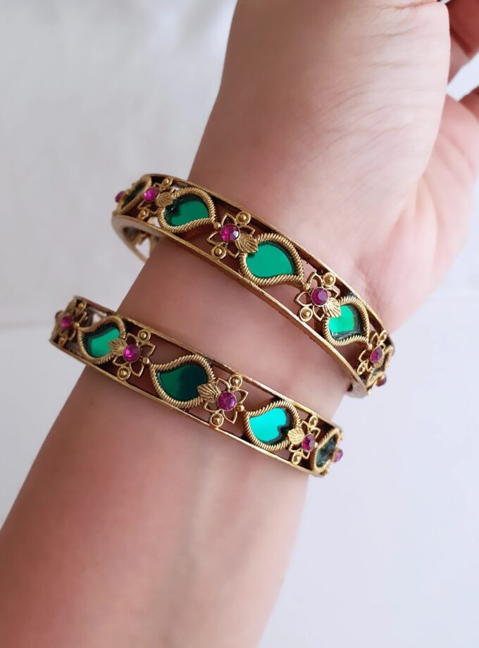 BANGLE MICRO PLATED MEHANDI-A2620