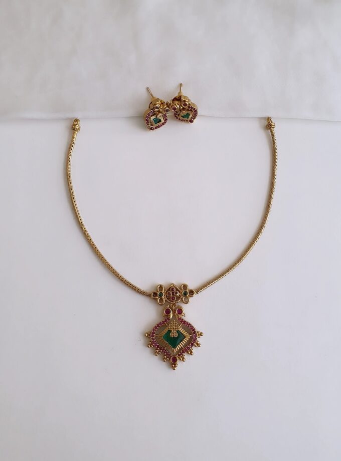 AD STONE NECKLACE-A2637