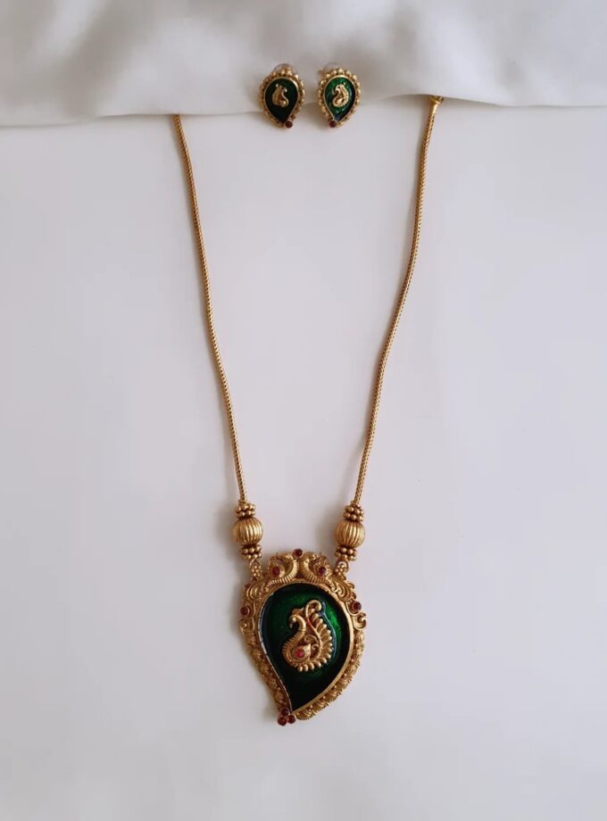 SHORT HAARAM-A2686 GREEN