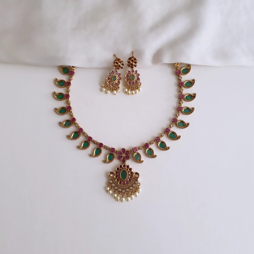 NECKLACE AD STONE-A2718