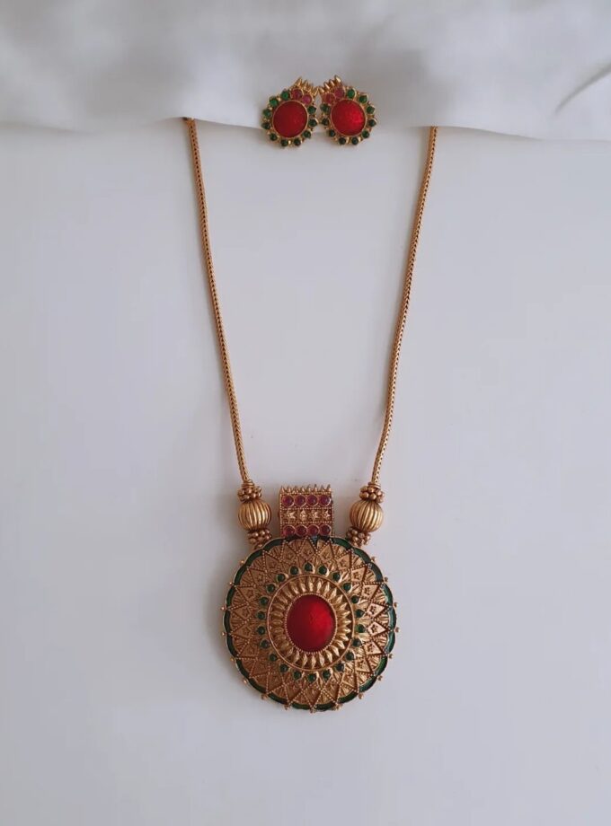 SHORT HAARAM-A2737 RED