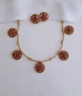 NECKLACE-A2794 RUBY