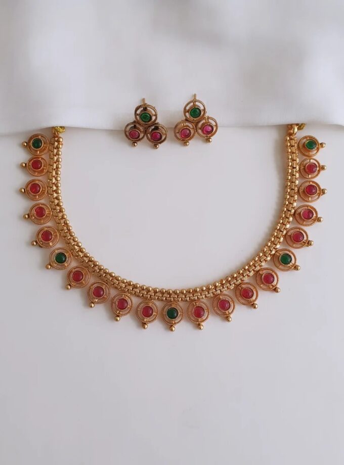NECKLACE-A2798 MULTI