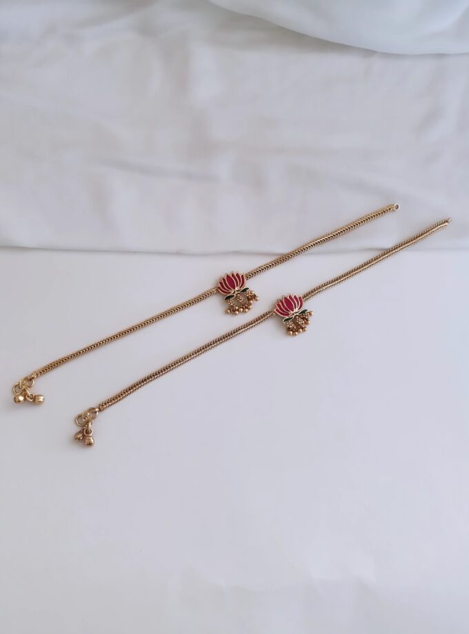 ANKLET LOTUS-A2819(9.5 inches)