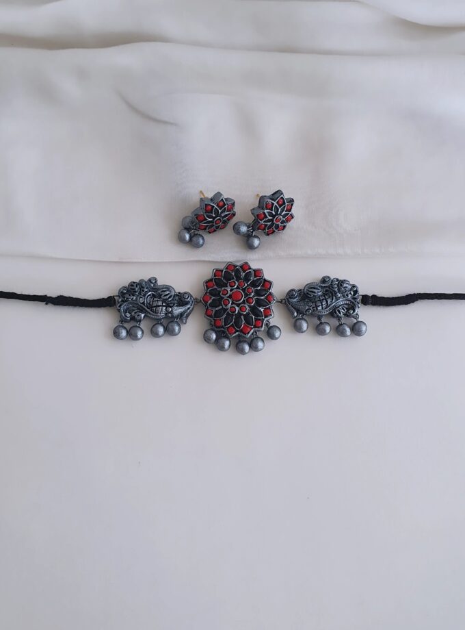 CHOKER TERRACOTTA-A2857