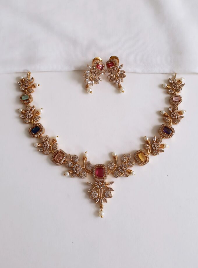 NECKLACE AD STONE-A3080