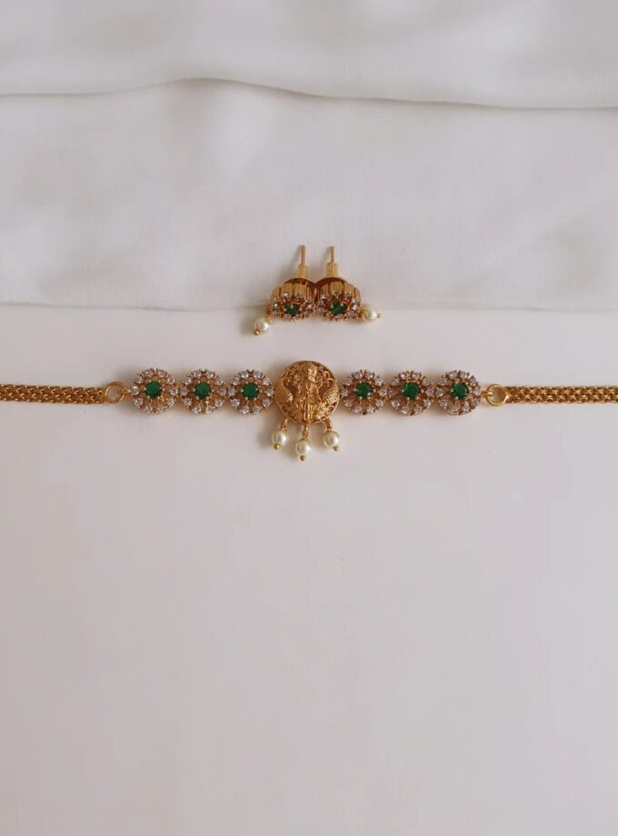 AD STONE CHOKER-A2950 GREEN