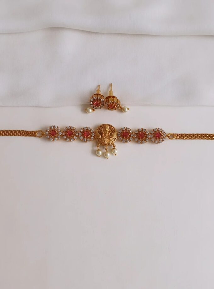 AD STONE CHOKER-A2950 RUBY