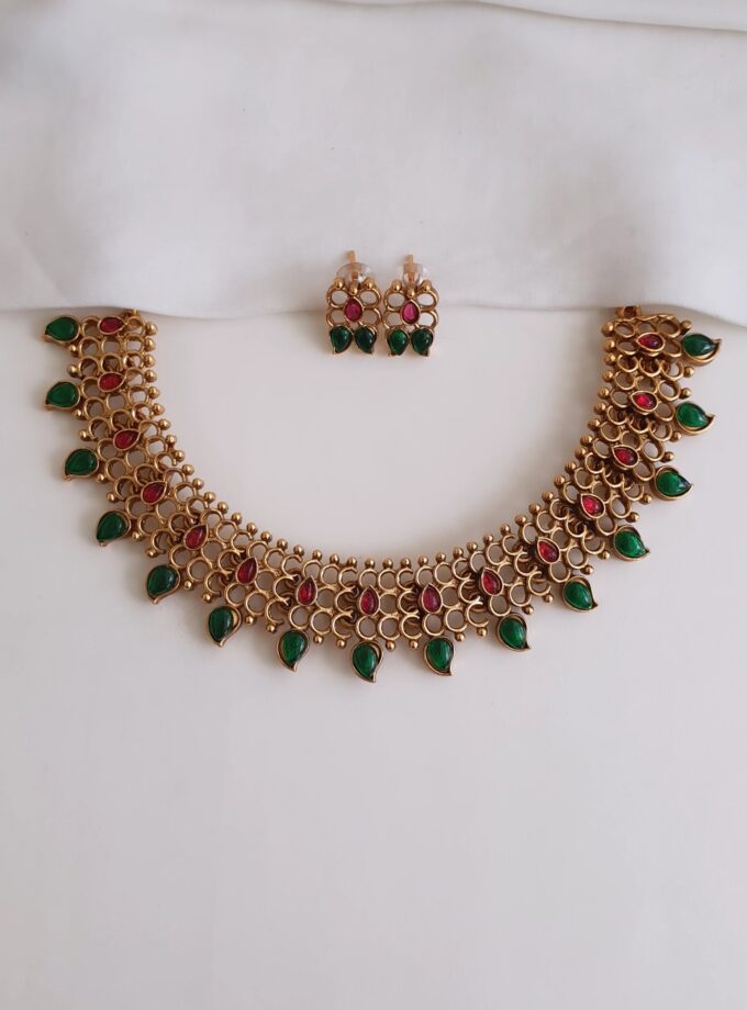 NECKLACE-A2912 MULTI