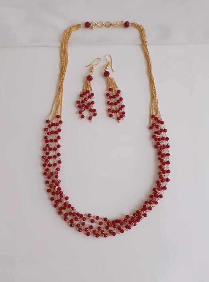 SHORT HAARAM-A3185 RUBY