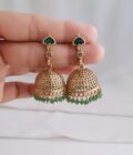 EARRING JUMKA-A3234 GREEN
