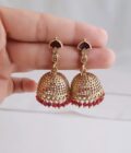 EARRING JUMKA-A3234 RUBY