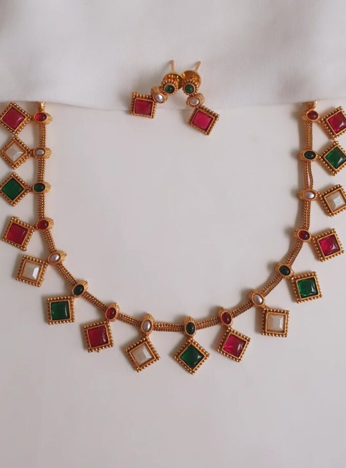 NECKLACE-A3271 MULTI