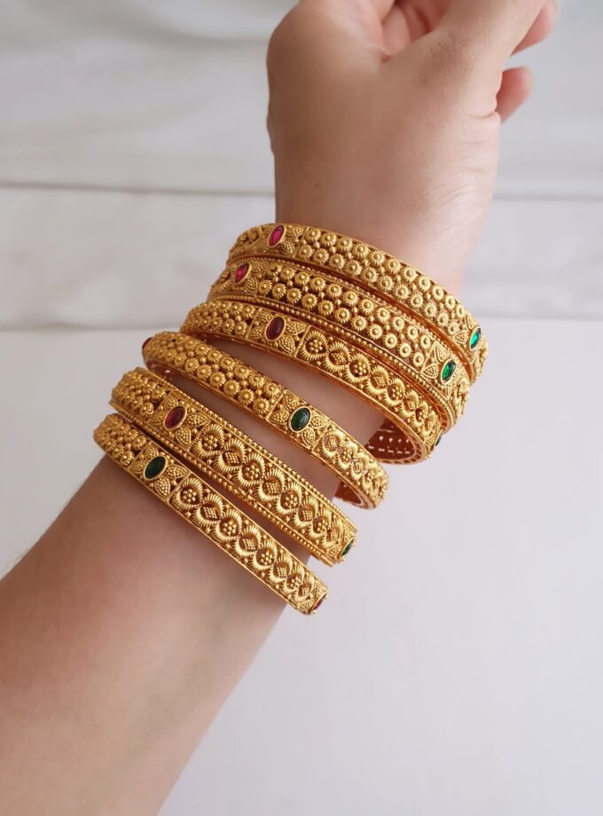 BANGLE SET OF 6-A3278