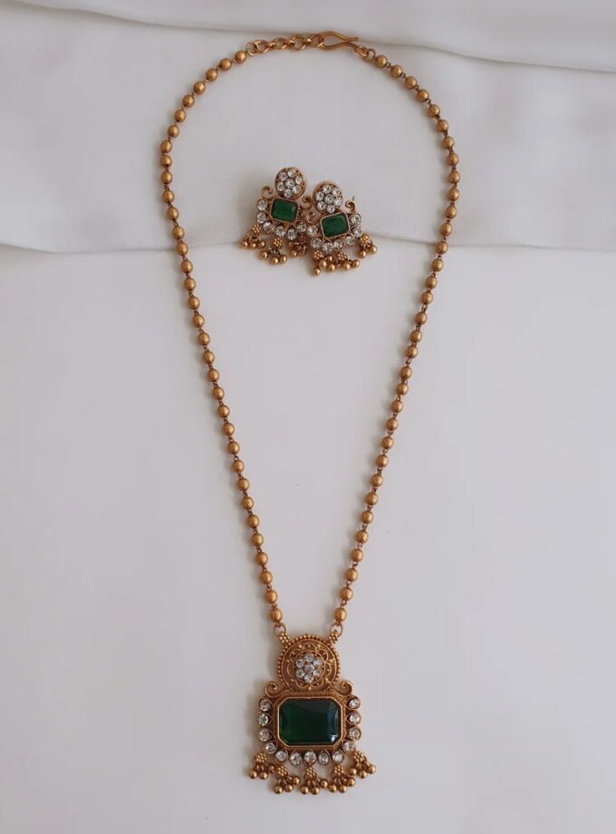 SHORT HAARAM-A3347 GREEN